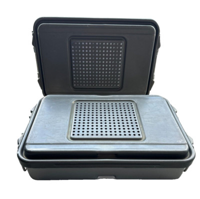 V. Mueller Genesis CD2-4B Sterilization Container 19'' x 12'' x 4'' Dee w/o basket