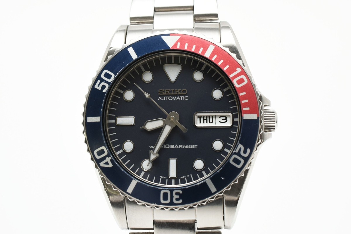 セイコー ペプシ SKX025 7s26-0050 available now seiko medium skx025 pepsi 7s26 0050 original