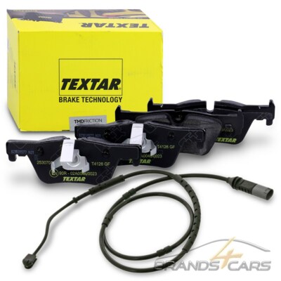 TEXTAR BREMSBELÄGE +WARNKONTAKT HINTEN FÜR 1-ER F20 2-ER F22 3-ER F30 4-ER F32