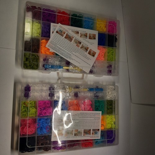 x2 - Bracelet Loom Kit - 20,000+ PIECE - Multi-Color - Colors Vary - Picture 3 of 8