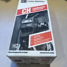 NEW Sealed Box EATON / CUTLER-HAMMER 70A 1 PHASE MAIN LUG LOADCENTER CH2L70SP
