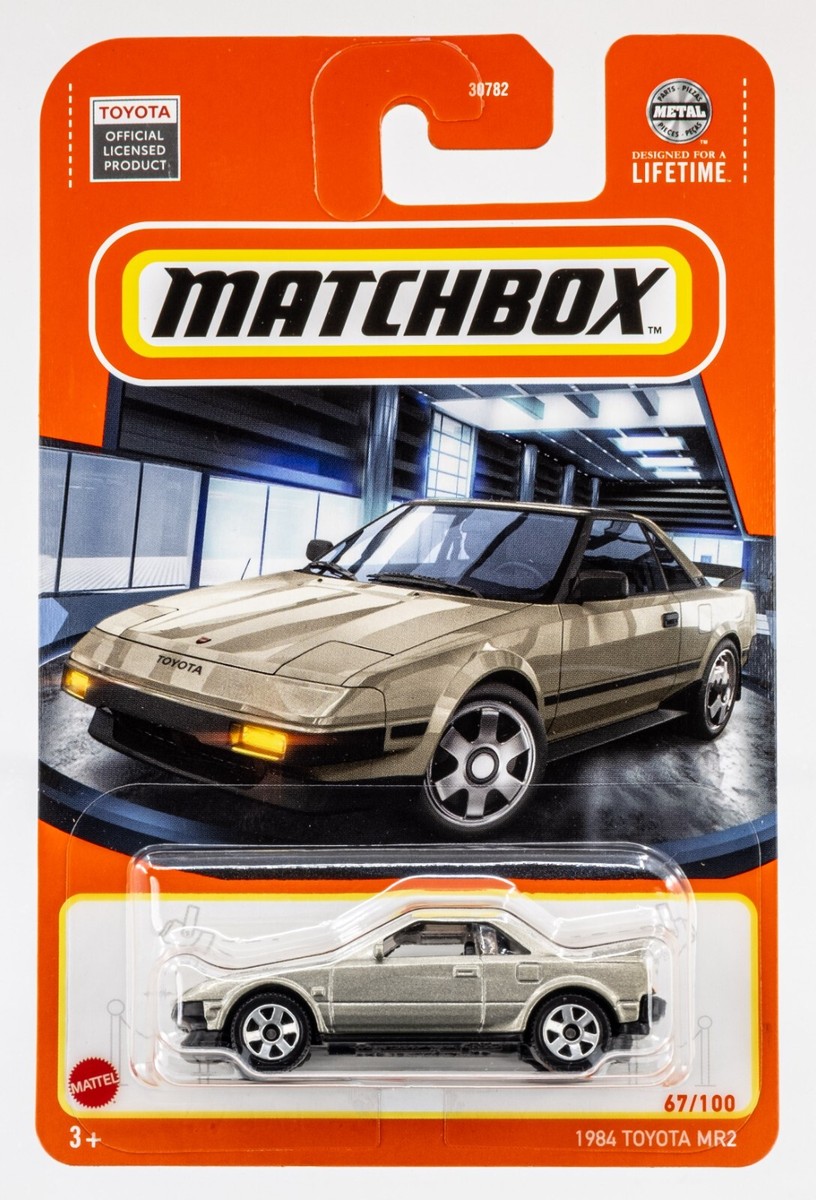 2024 Matchbox #67 1984 Toyota MR2 TAN METALLIC | LIGHTS DOWN | RHD