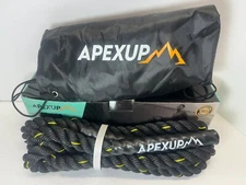 APEXUP 9.9ft 2.7lbs Heavy Jump Rope for Fitness Weighted Exercise