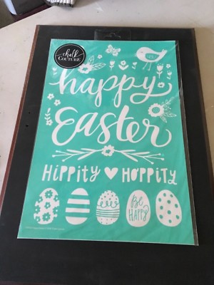 NIP Chalk Couture Happy Easter, transfer, eggs, chicks, brand new