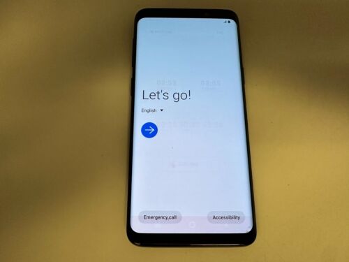 Samsung Galaxy S9 SM-G960U- 64 GB - Midnight Black (Unlocked)