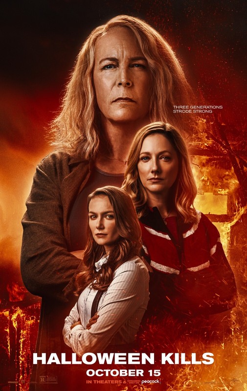 2021 Halloween Kills Movie Poster 11X17 Michael Myers Laurie Strode Castle🎃🔪🎃