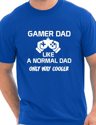  Gamer Dad Geek Vatertag lustig Herren Geschenk T-Shirt Größe S-XXL