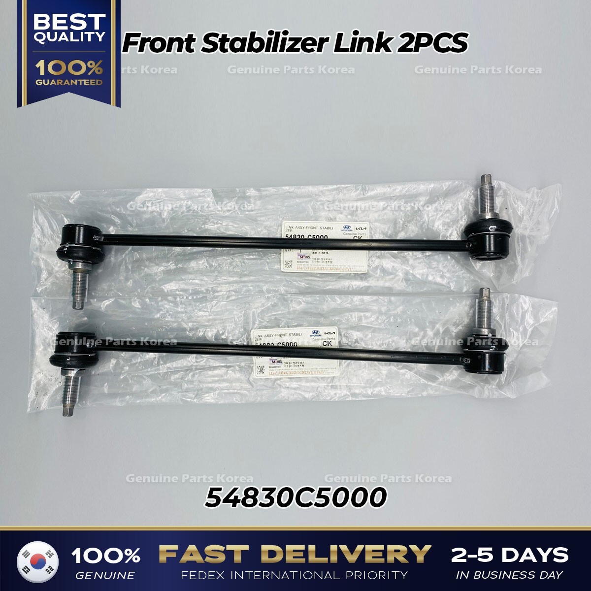 ⭐Genuine⭐ Front Stabilizer Link 2PCS 54830C5000 for Hyundai