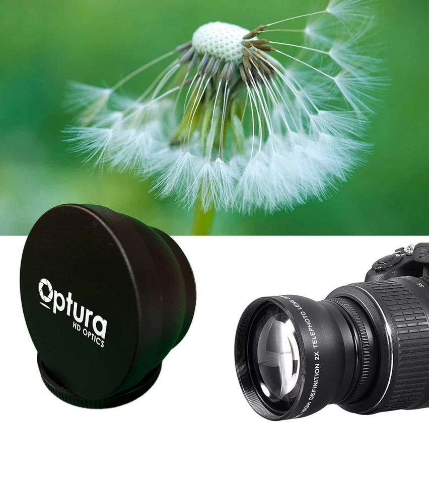 OPTEKA AF Telephoto 2.2x HD 58mm Filter Mount LENS ENHANCEMENT - NEW IN BOX - Image 4 of 4