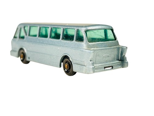 Matchbox Lesney (3) No. 40 Leyland Coaches Silver/Gray/Black Wheel w/(3) D Boxes - Picture 7 of 16