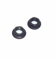 PAIR BICYCLE BIKE BOTTOM BRACKET AXLE SPINDLE CRANK ARM NUT PAIR NEW