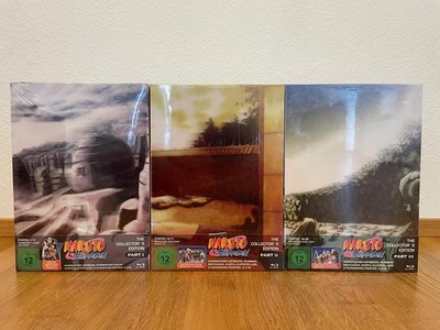Naruto Shippuden - Collector's Edition Part 1+2+3 OVP