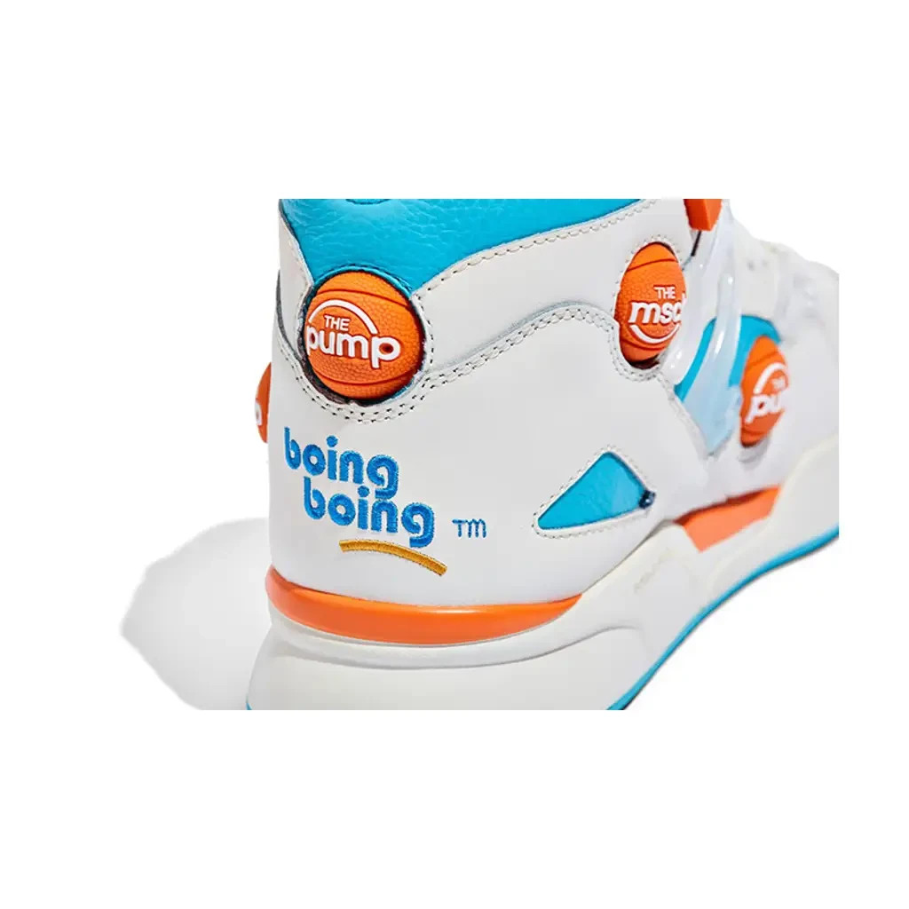MSCHF x Reebok Omni Zone IX Pump size 7. Blue Orange MSCHF013