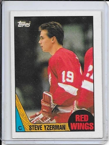 1987-88 Topps Steve Yzerman # 56