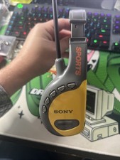 Sony Sports Walkman FM/AM PLL Synthesized Radio Headphones SRF-HM55 Tested/Works