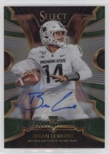 2020 Chronicles Draft Picks Select Prizm Signatures Brian Lewerke #23 Auto s1i