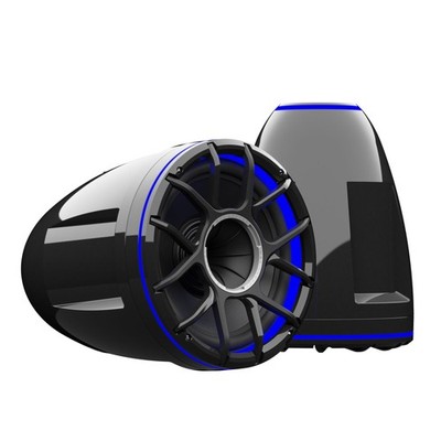 Wet Sounds REV 12 HD 12'' Horn Loaded Compression Driver Tower Speakers with X...