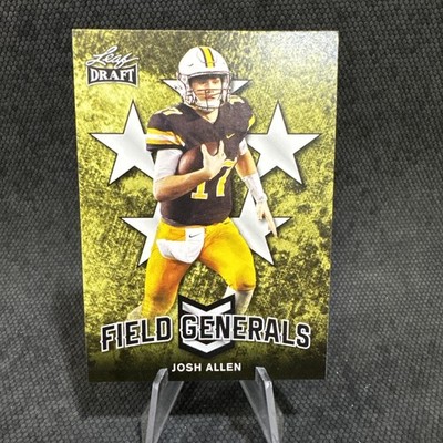 2018 Leaf Draft - Field Generals Josh Allen #FG-03 (RC) Bills