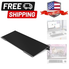 Ergonomic Computer Keyboard Stand - Black Acrylic Keyboard Riser Tilted Keybo...