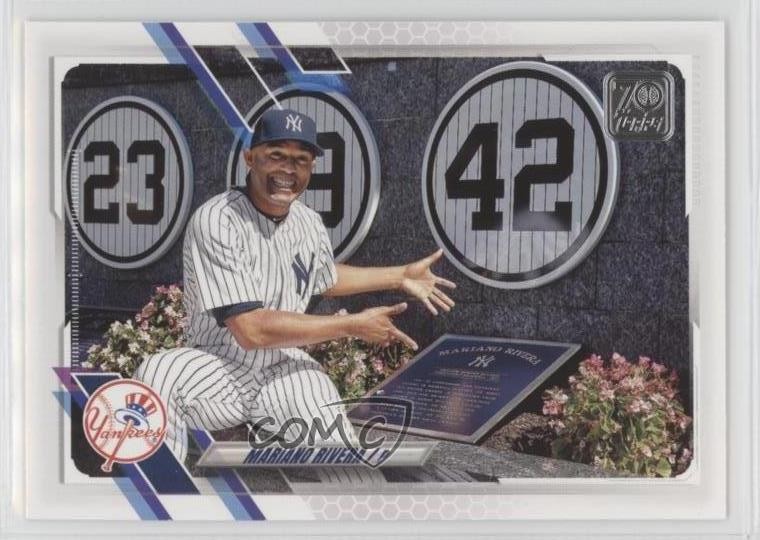 2021 Topps Legend Variation SP Legend Variation Mariano Rivera #577 HOF 9b3