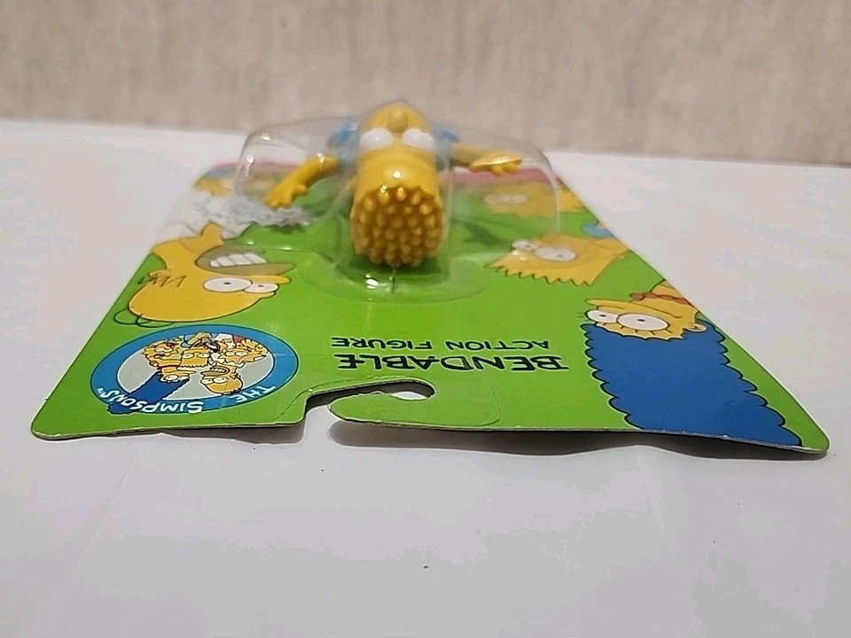 Figura de acción flexible de Los Simpson Bart 1990 Jesco 20th Century Fox sin usar, en caja Foto 4 de 4