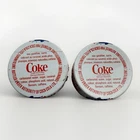Vintage Coca-Cola Canada Denimachine Contest Bottle Cap Lot x2 1980s Coke