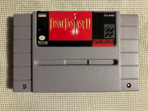 Final Fantasy II Super Nintendo SNES RPG 1991 - Cartridge Only