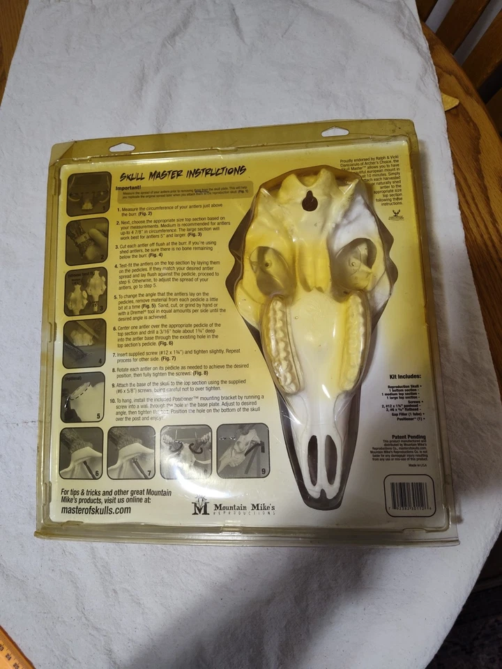Mountain Mike's Reproductions Skull Master Antler Kit Foto 2 de 4
