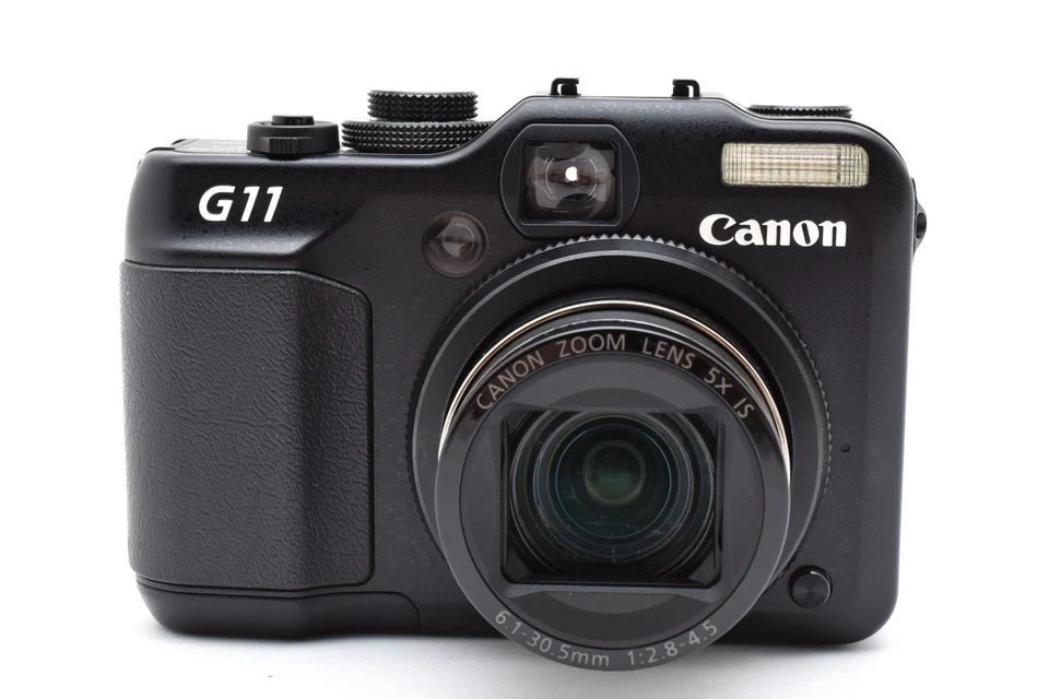 Used Canon PowerShot G11 Digital Camera Black w/ Charger - Image 4 of 4
