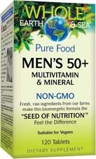 Whole Earth & Sea Men's 50+ Multivitamin & Mineral 120 tablets Exp 05/2026+