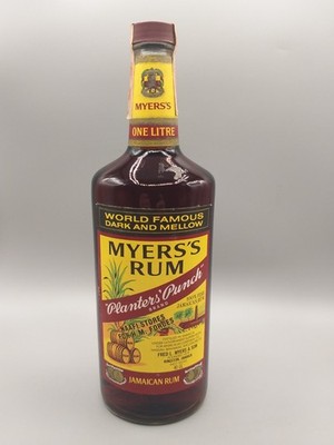 Myers's Planters Punch Rum 40% Alkohol Jamaica NAAFI Stores 1 Liter