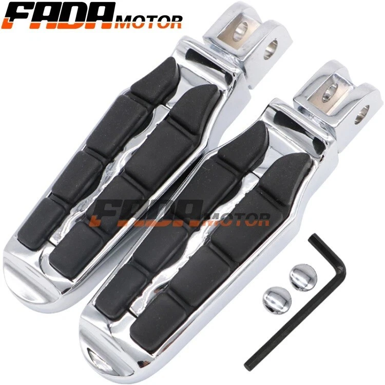 Estribos Delanteros De Aluminio Negros Para Suzuki SV650, SV1000, TL1000, DL650, DL1000 Y GSX1300