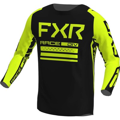 FXR MX Jersey Contender Schwarz/HiVis