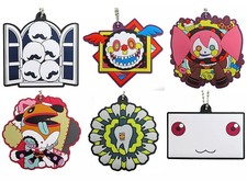 Puella Magi Madoka Magica Rebellion Rubber Keychain 6pcs Set 6cm