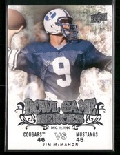 2011 Upper Deck College Football Legends #BGH-JM Jim McMahon Bowl Game Heroes