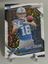 2025 Panini Prizm - Rookies Isaac Teslaa #316 White Disco Prizm (RC)