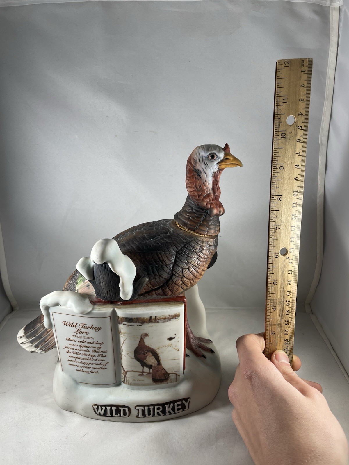 Austin Nichols Wild Turkey Lore Series II No. 2 1980 Whiskey Decanter Empty