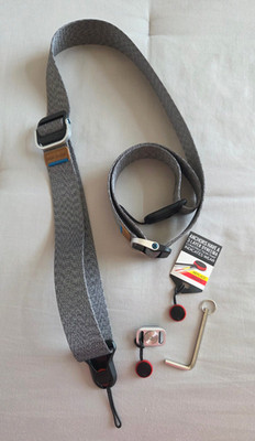 Peak Design Slide Lite Strap ASH Adjustable Camera Strap (Gray)