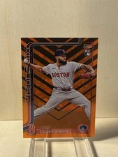 2025 Topps Update Luis Guerrero RC Halloween Foil #US36 Red Sox