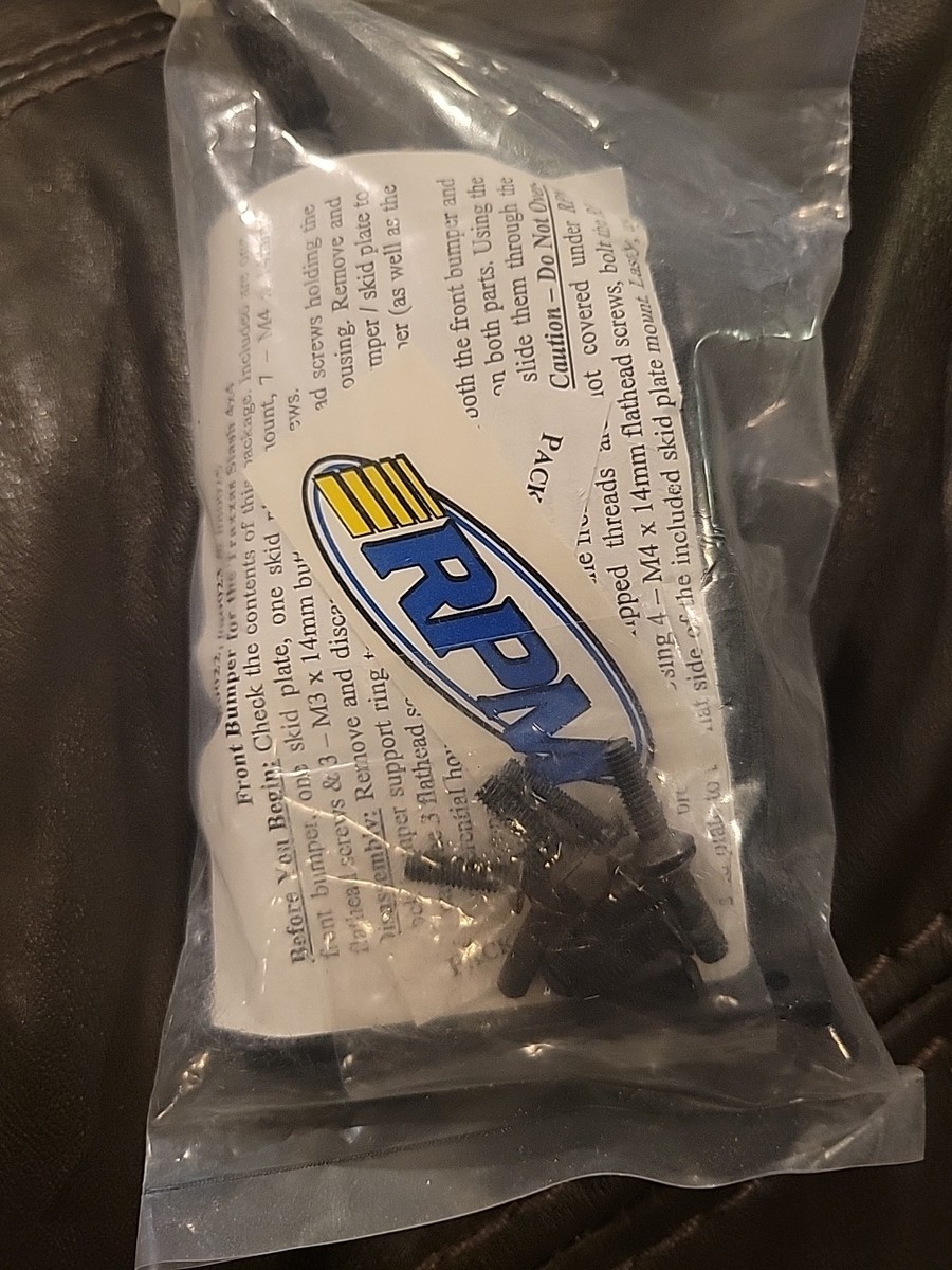 RPM paraurti anteriore e piastra skid per Slash 2WD e VXL 2WD - RPM