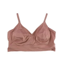 American Eagle Womens Sunnie Triangle Bralette, Pink, XX-Large