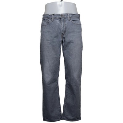Levi Strauss & Co, Jeans, Größe: 34/36, 504, Grau, Einfarbig, Denim, Herren #2cM