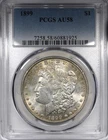 1899 Morgan Dollar PCGS AU58 Circulated Key Date $1