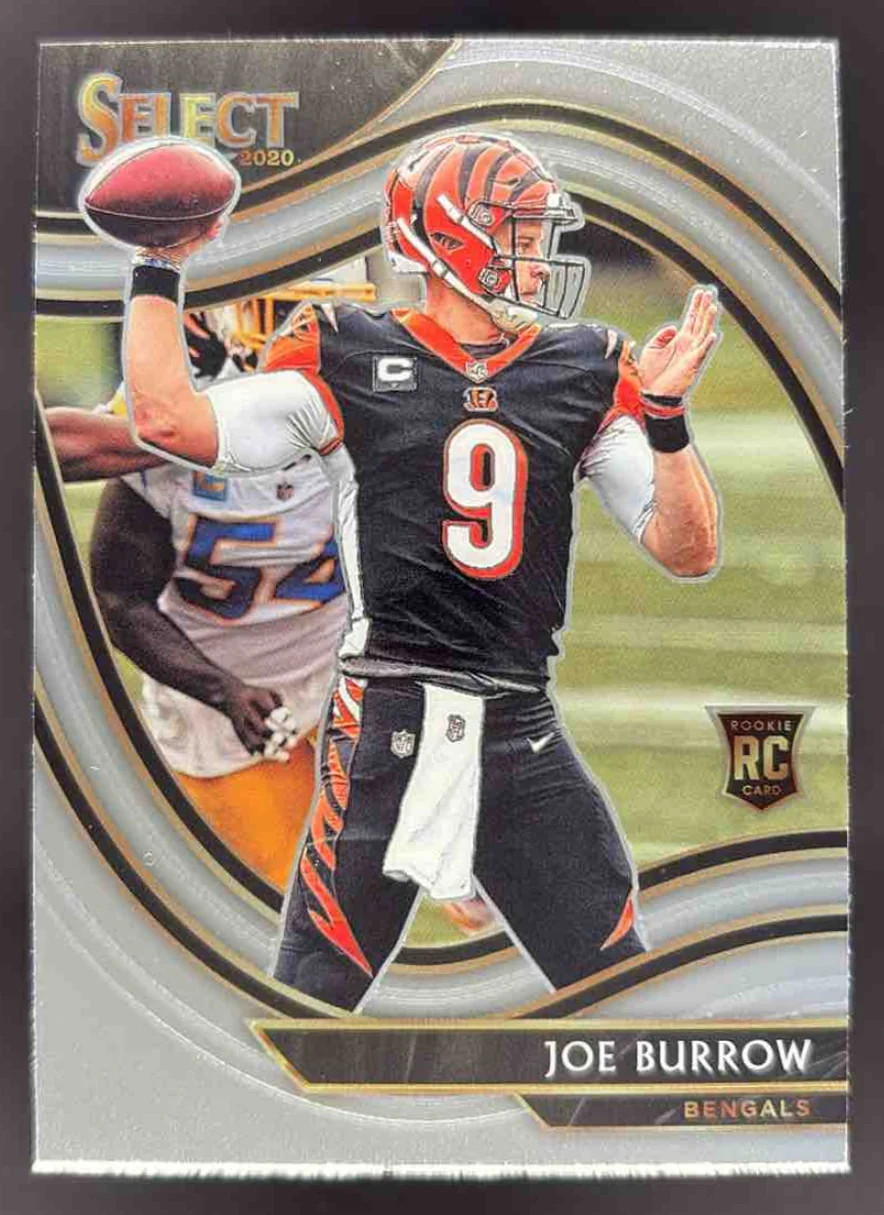 2020 Panini Select #346 Joe Burrow Field RC