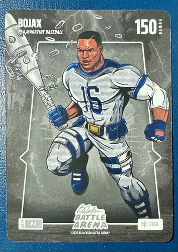 Bo Jackson 2025 Battle Arena BoJax 150 Power P-8 Steel PSA Giveaway