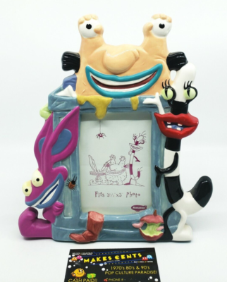 VINTAGE 1996 AAAHH!!! REAL MONSTERS PICTURE FRAME RARE HOLY GRAIL