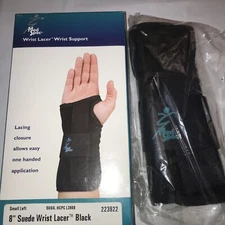 Med Spec 8" Wrist Lacer Brace -Treating Sprains and Tendonitis - SIZE Small Left