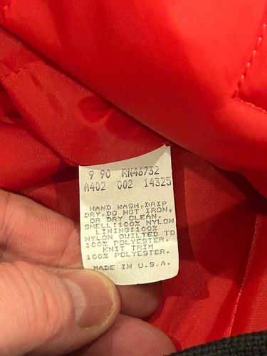 Giacca uomo vintage anni 90 Chicago Bulls NBA Chalkline raso small - Foto 8 di 8
