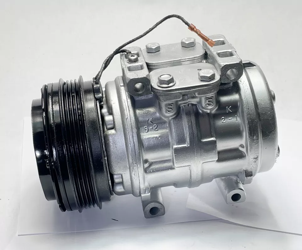 Reman. A/C Compressor for 1985-1989 Toyota MR2 W/4 Grooves Pulley - Image 2 of 4