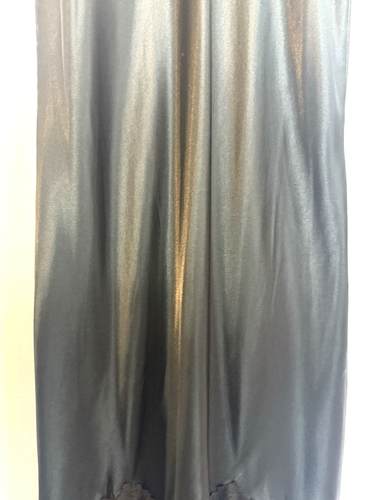 Rhonda Shear Harlow Lace Gown Maxi Dress Small Satin Sexy Mermaid Whimsigoth Blk - Picture 5 of 15